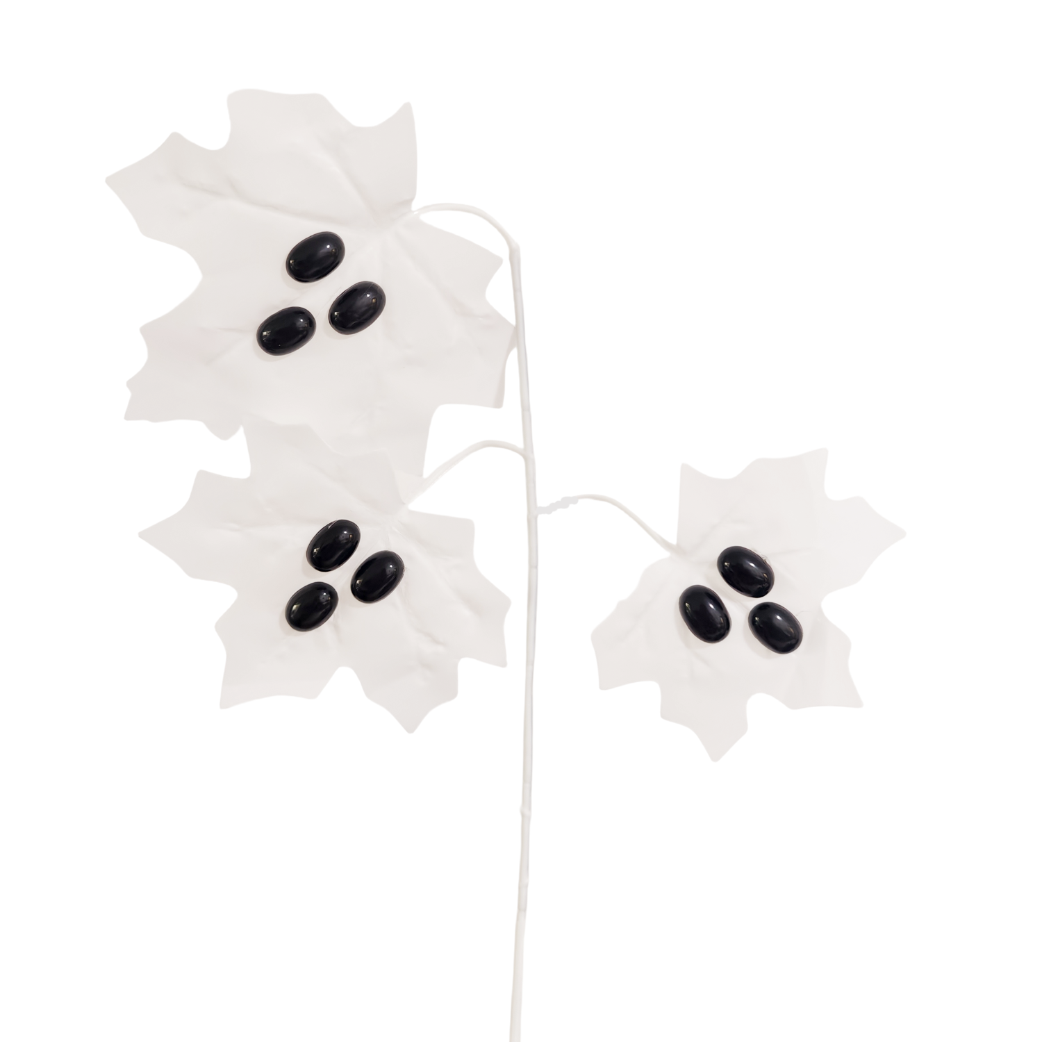 30cm lange Halloween-Schaurige Ahornblätterstiele