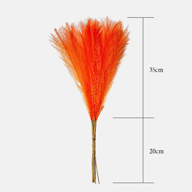 10 Stängel pro Bündel 55cm künstliches Pampasgras Schilf – Realistisches Kunstpflanzen für Arrangements, Home Decor, Wohnraumgestaltung & DIY-Dekoprojekte