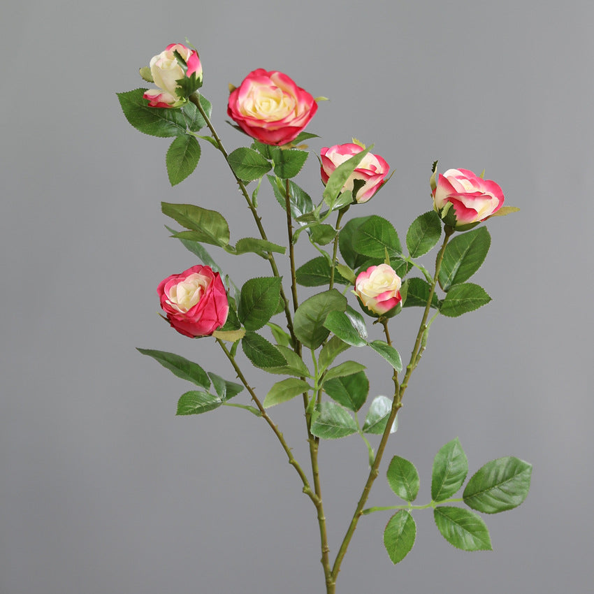 60cm Künstliche Rosenstiele mit Ästen- Zum Arrangieren, Wohnaccessoires, Home Decor, Blumen Dekoration