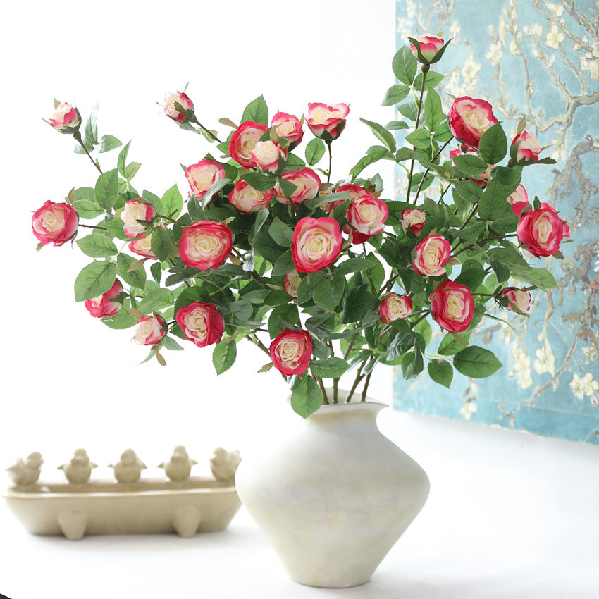 60cm Künstliche Rosenstiele mit Ästen- Zum Arrangieren, Wohnaccessoires, Home Decor, Blumen Dekoration