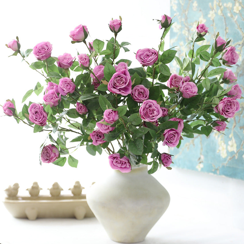 60cm Künstliche Rosenstiele mit Ästen- Zum Arrangieren, Wohnaccessoires, Home Decor, Blumen Dekoration