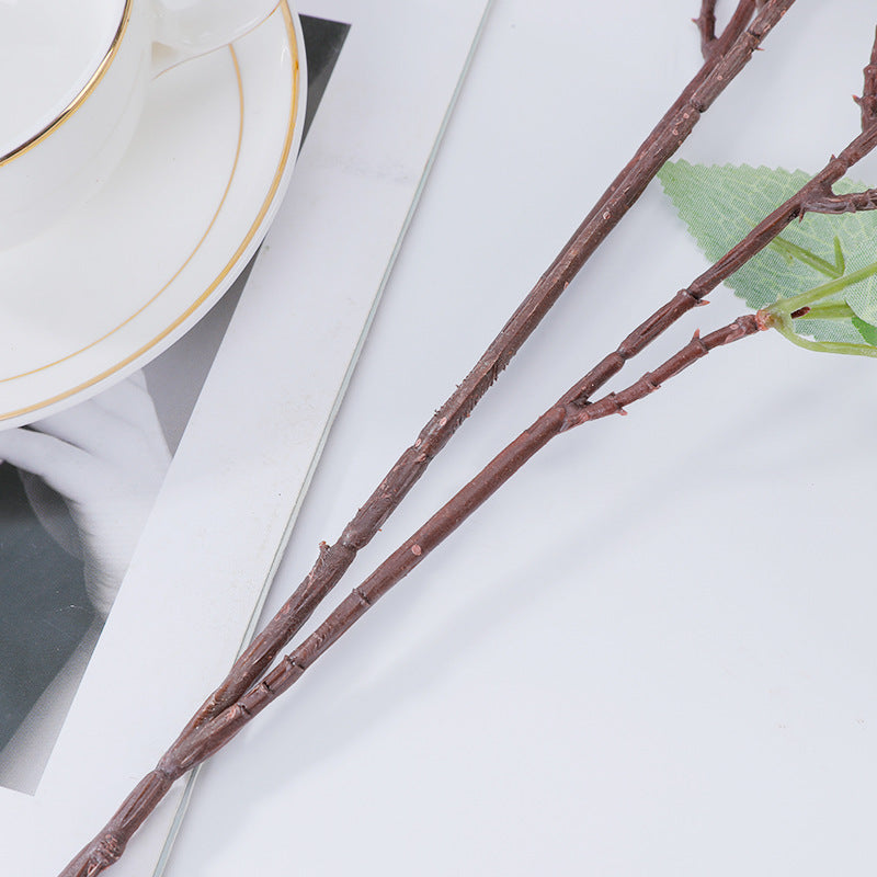 75 cm – Künstliche Hagebutten-Zweige Für herbstliche und winterliche Dekoration