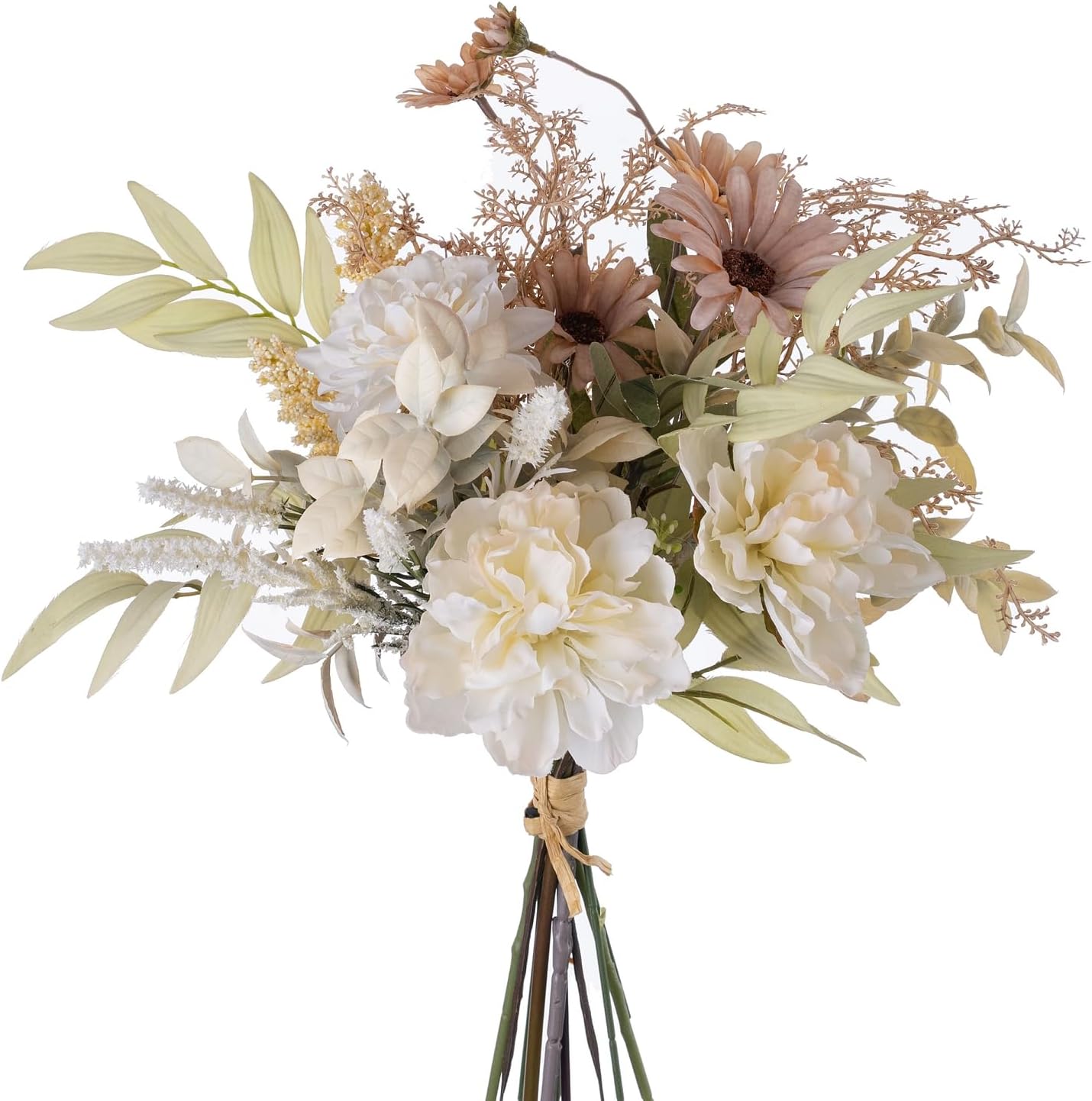 Kunstblumen & Künstliche Pflanzen – Hochwertige Hortensien-Seidenblumen Arrangements für Zuhause, Hochzeitsstrauß, Gartendekoration & Feste | Langlebige Kunstblumendeko