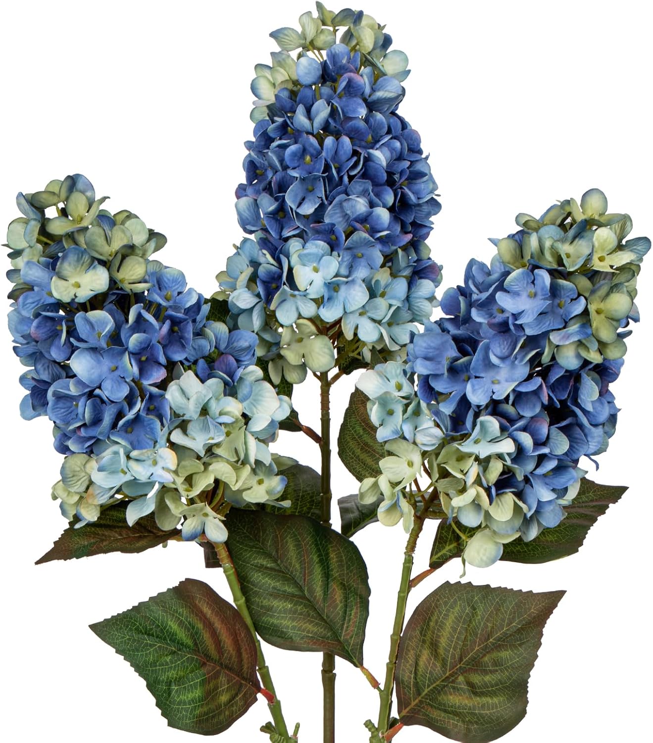 3er Set Natürliche Rispenhortensien-Kunstblumen – Frühlingsdeko mit 73 cm Zweigen für Vasenarrangements & Wohndekoration | Pflegeleicht & Ganzjährig