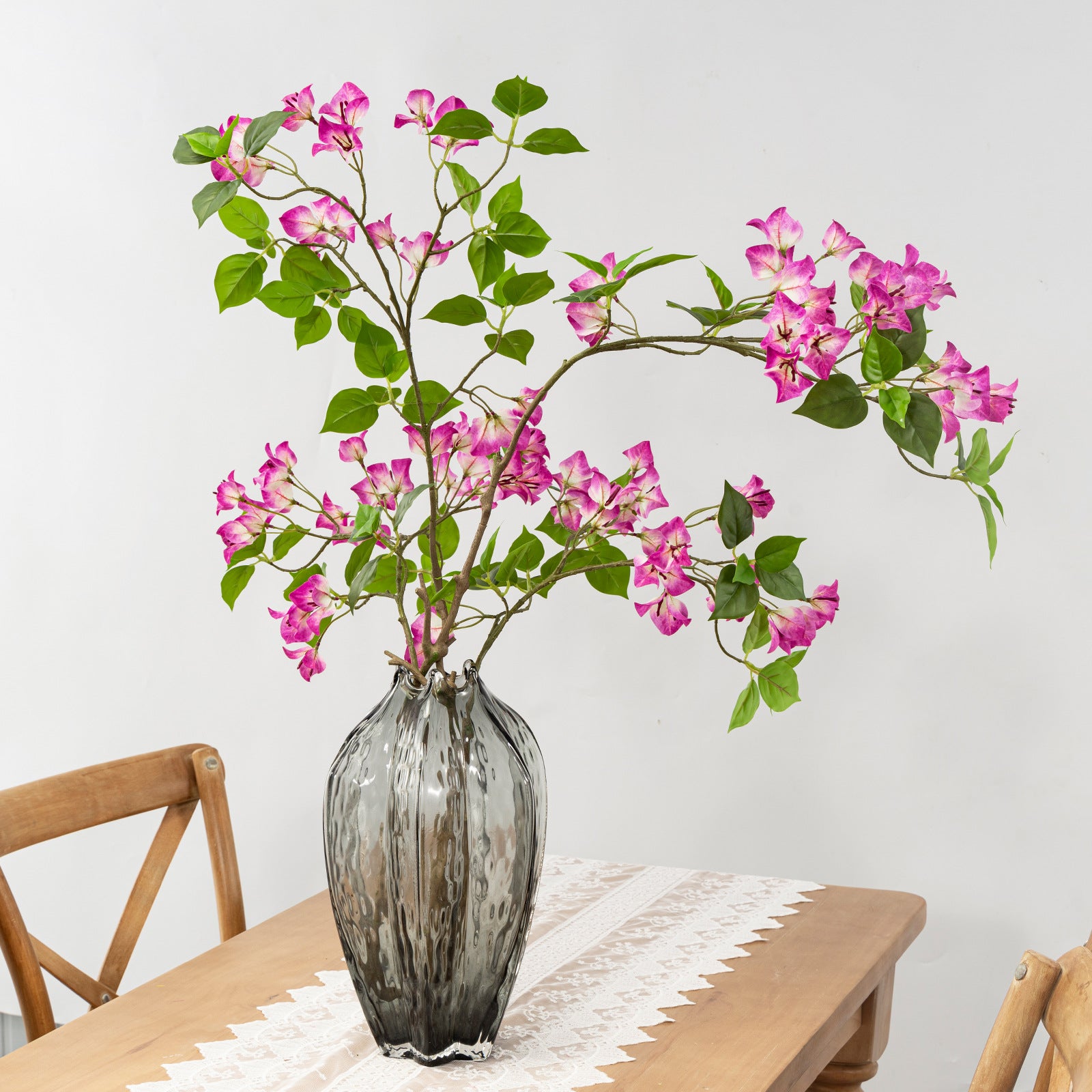 Extra hoch 112 cm künstliche Bougainvillea für Home-Wedding-Dekoration