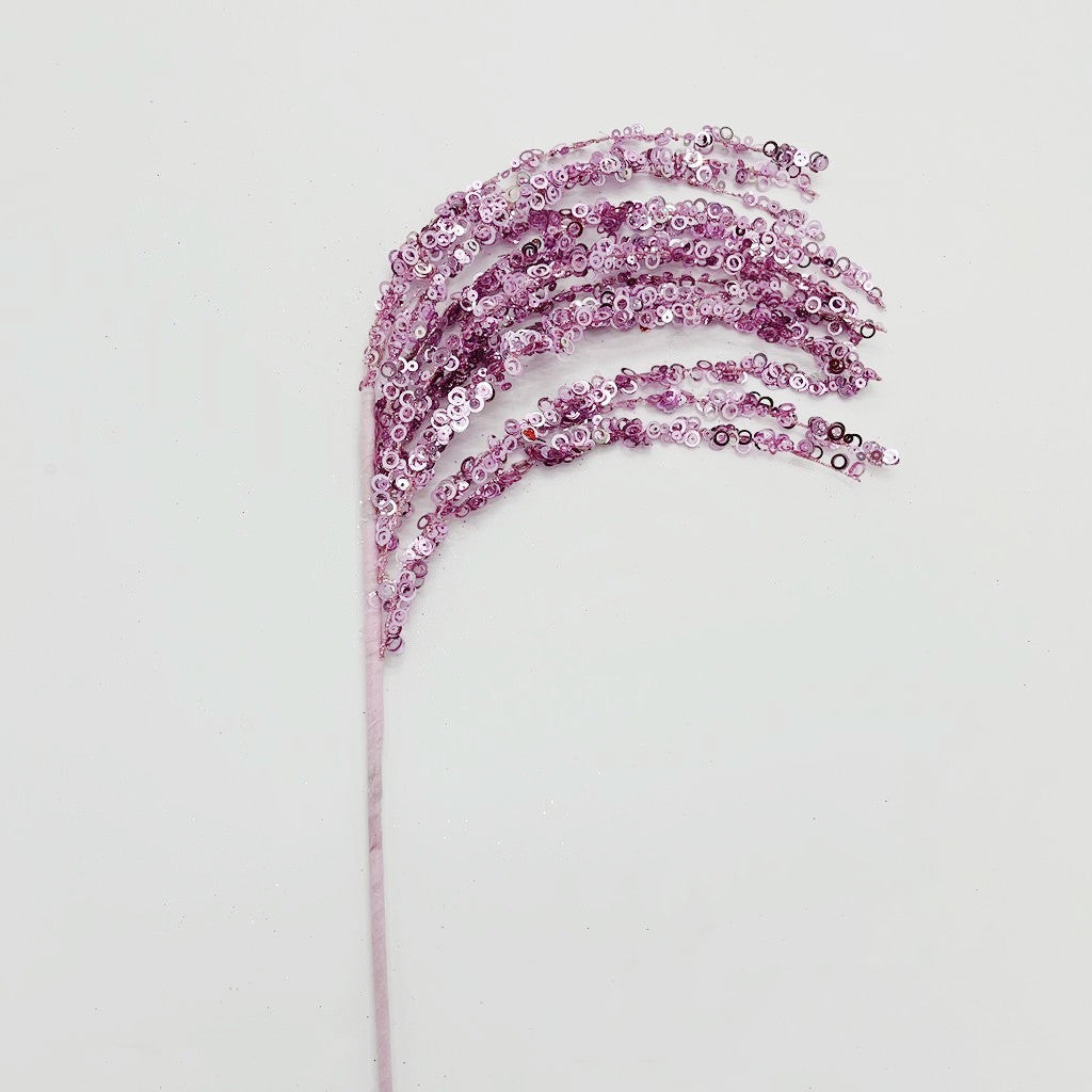 53 cm Glitzernde Weihnachtsbaum-Picks und -Sprays sowie Glitzer-Strasszweige