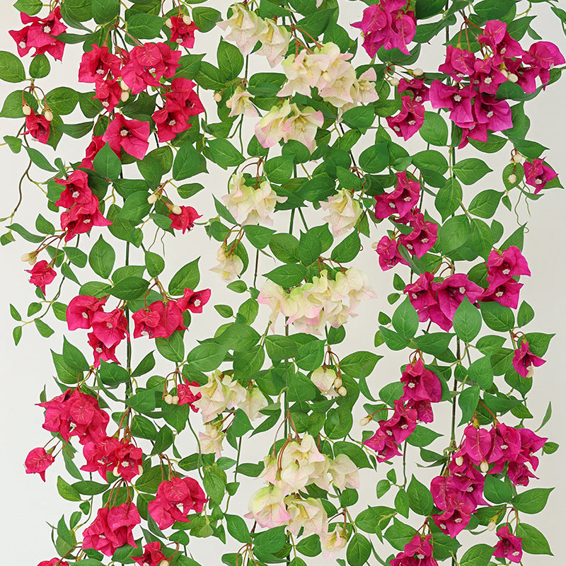 150 cm Künstliche Bougainvillea Hängeblumen, UV-beständig & wetterfest – kunstblumenshop