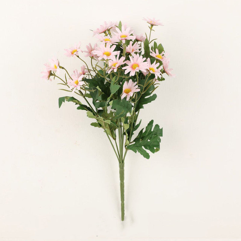 35cm Künstlicher Gänseblümchen-Strauch-Bukett – UV-beständige Künstliche Marguerite Blumen – Künstliche Blumen für Vorplatz, Garten, Terrasse, Pflanztopf und Heimdekoration