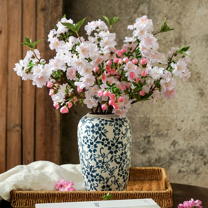 49cm Künstliche Kirschblüten Zweige Täuschend Echte Seidenblumen für F – kunstblumenshop