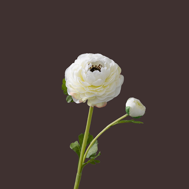 50 cm Künstliche Seidenblumen mit Hahnenfußstängeln zur Hochzeits- und Heimdekoration