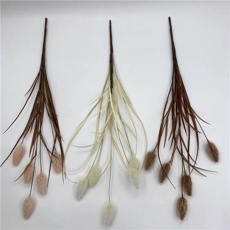 76 cm Künstliche Lagurus (Hasenschwänzchen) – Für Herbstblumenarrangements & Hochzeitszentrenstücke