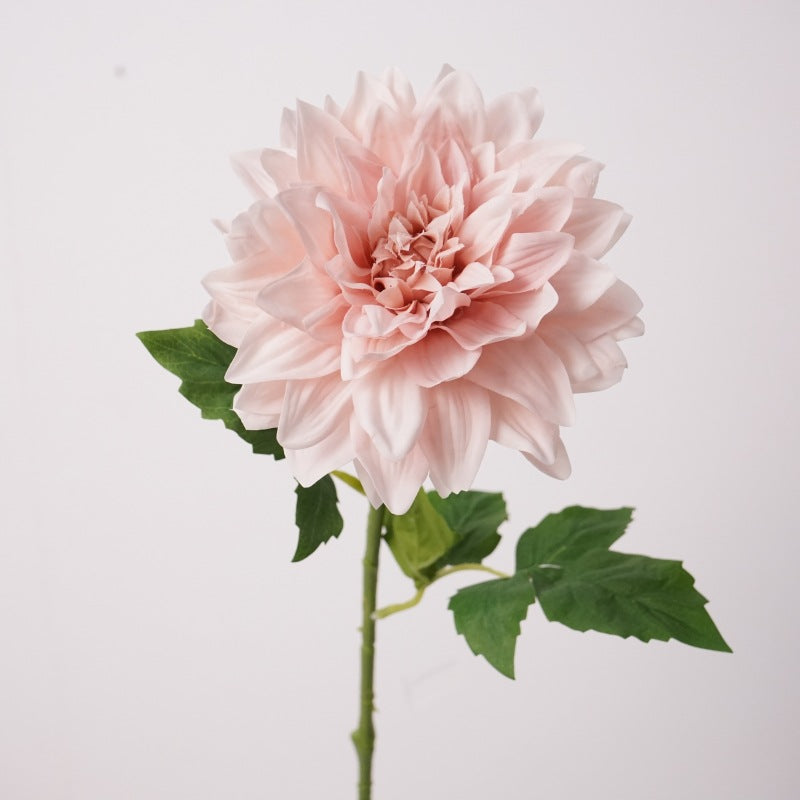 60 cm künstliche Dahlien mit feucht haltender Textur zur Heimdekoration