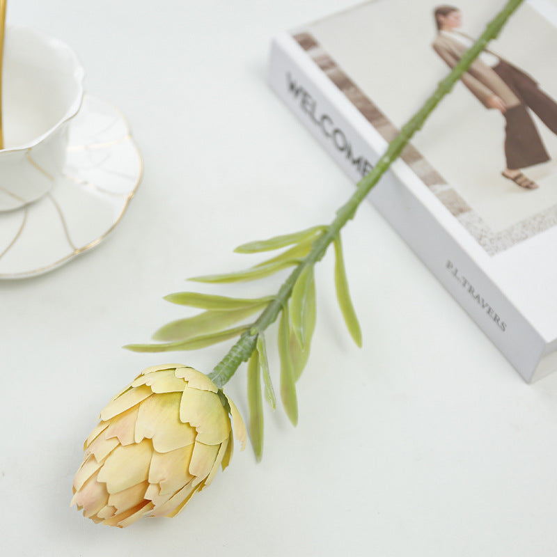 56 cm künstliche Artischockenstängel – für Tischzentren, Hochzeitstische, Küche, Heim & Bürodekoration