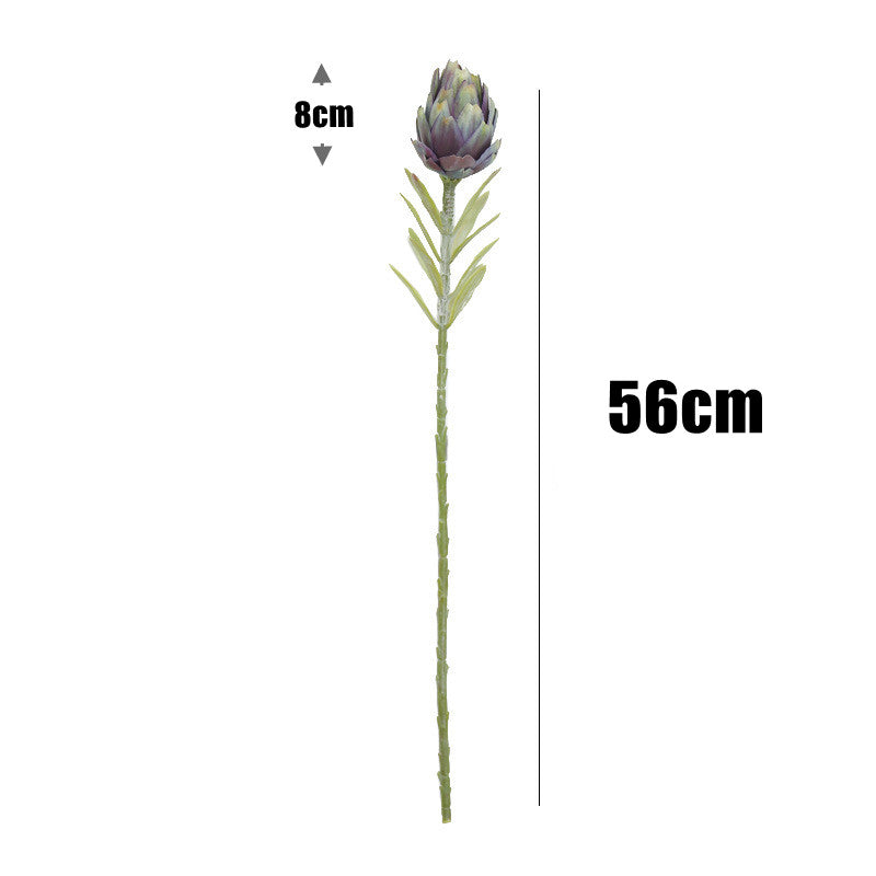 56 cm künstliche Artischockenstängel – für Tischzentren, Hochzeitstische, Küche, Heim & Bürodekoration