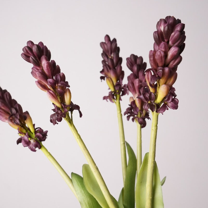 40 cm künstliche Hyazinthen mit weicher Gummitextur zur Heimdekoration