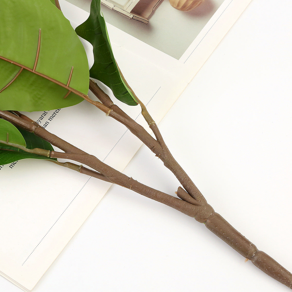 50 cm künstliche Poinsettie-Stiele mit realistischem Griffgefühl