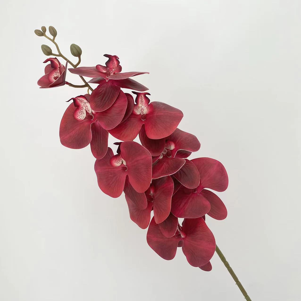 100cm künstliche Phalaenopsis Orchideen – Realistische Kunstorchidee für Blumenarrangements, Home Decor, Bürodekoration, Hochzeitszentren, DIY-Projekte