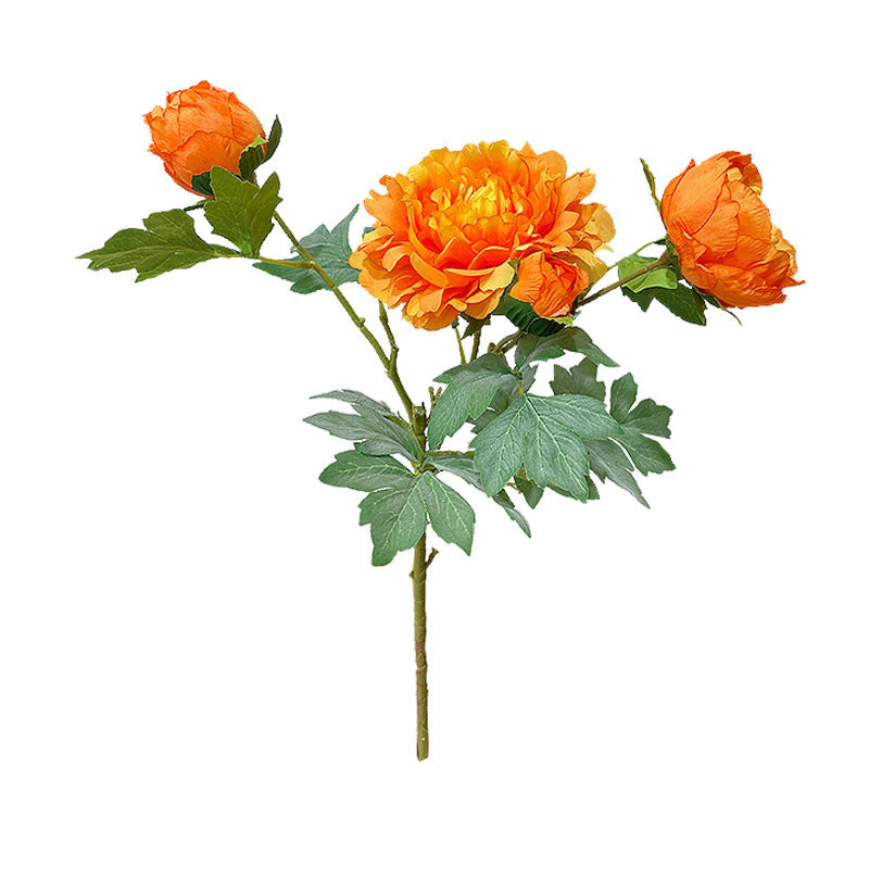 60 cm künstliche große Pfingstrosen Stiele und Zweige