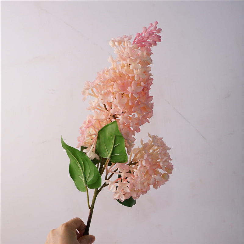 72 cm Künstliche Flieder mit taktiler Textur Haushaltsdekoration für Balkon oder Fensterbank