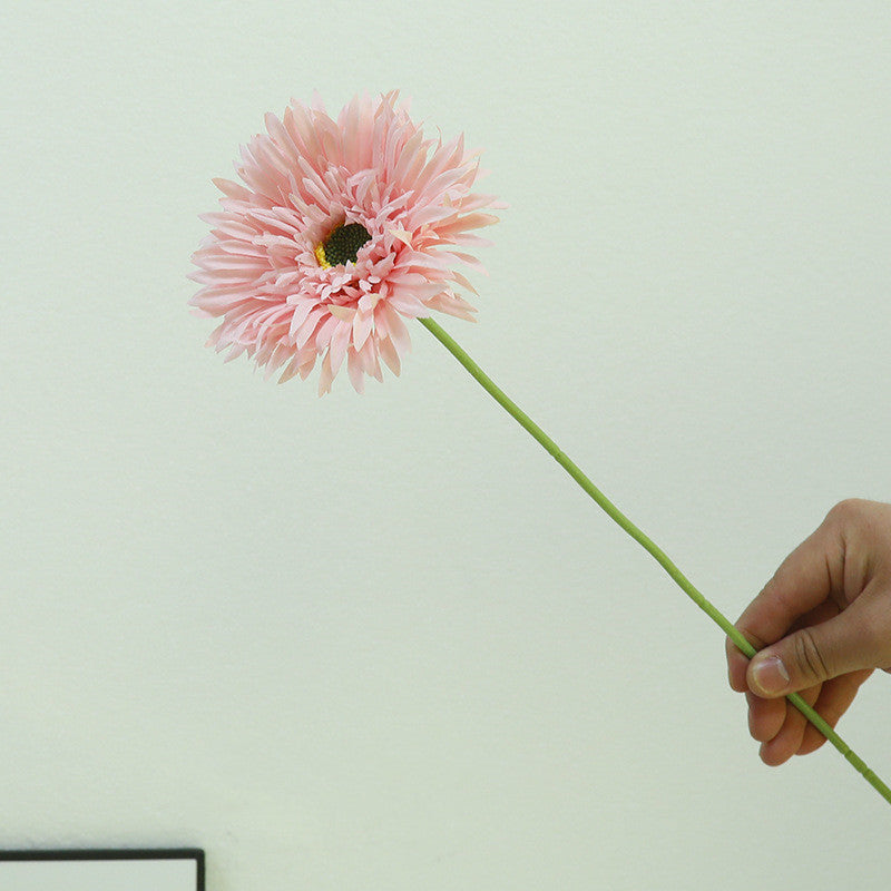 10 Stück 45 cm lange künstliche Gerbera-Blüten-Sträußchen – perfekt für Inneneinrichtung, Vase-Arrangements, Hochzeit, Party-Tischmitte und DIY-Blumen-Dekoration