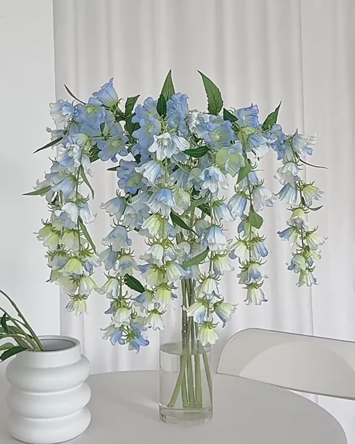 98 cm Extralange künstliche hängende Glockenblumen - Perfect für Hausdekoration