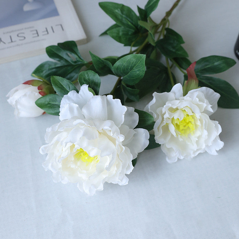 65 cm lange Künstliche Pfingstrosenstiele – Für Blumenarrangements & Home-Design