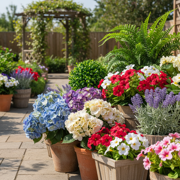 Die besten UV-beständigen Kunstblumen für Ihren Garten im Sommer