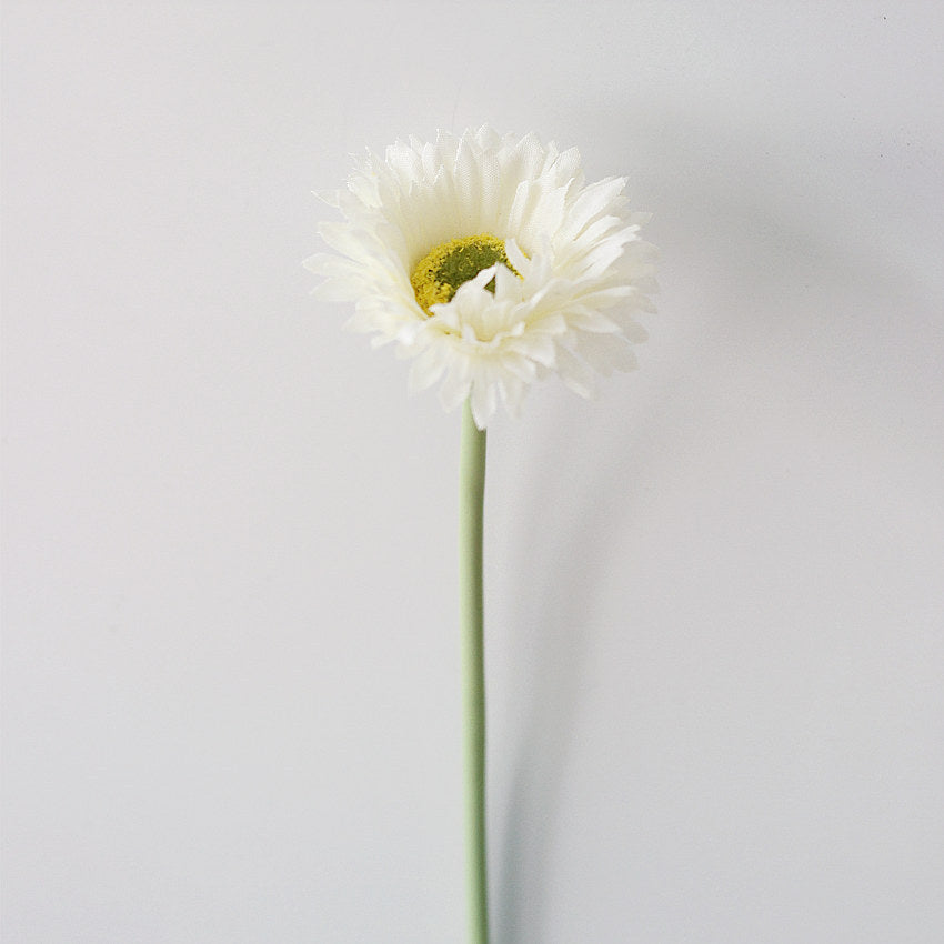 10 Stück 20cm Kunstblumen Afrikadaisy Stängel  Gerbera Bouquet Frühling - Blumenarrangements für Tischdekoration