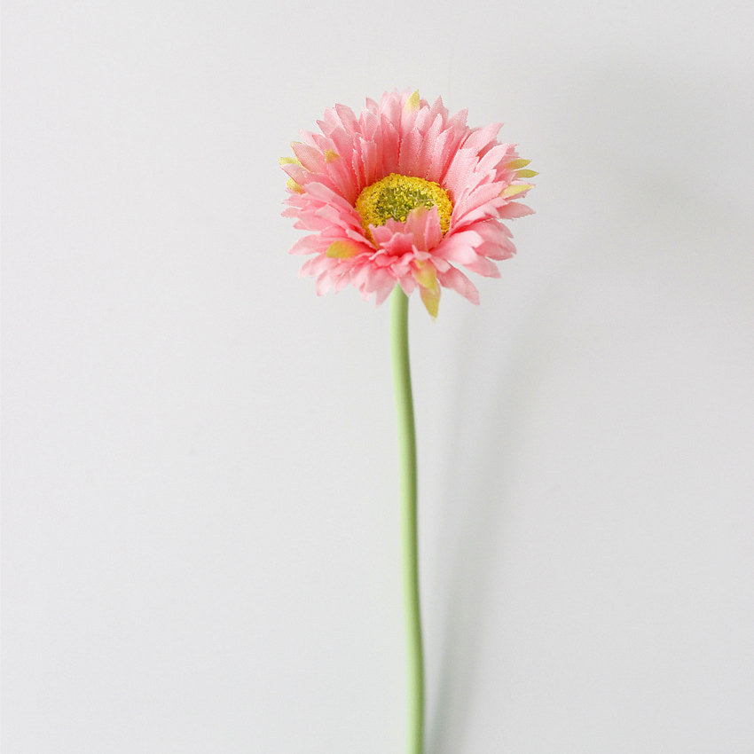 10 Stück 20cm Kunstblumen Afrikadaisy Stängel  Gerbera Bouquet Frühling - Blumenarrangements für Tischdekoration