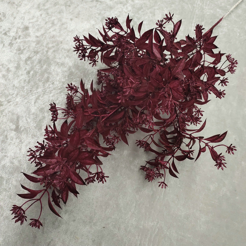 Kunststoff-Eibisch Einzelstiel, Simulation Nebelblume Wasserpflanze, Dekoration für Hochzeiten, Innenräume