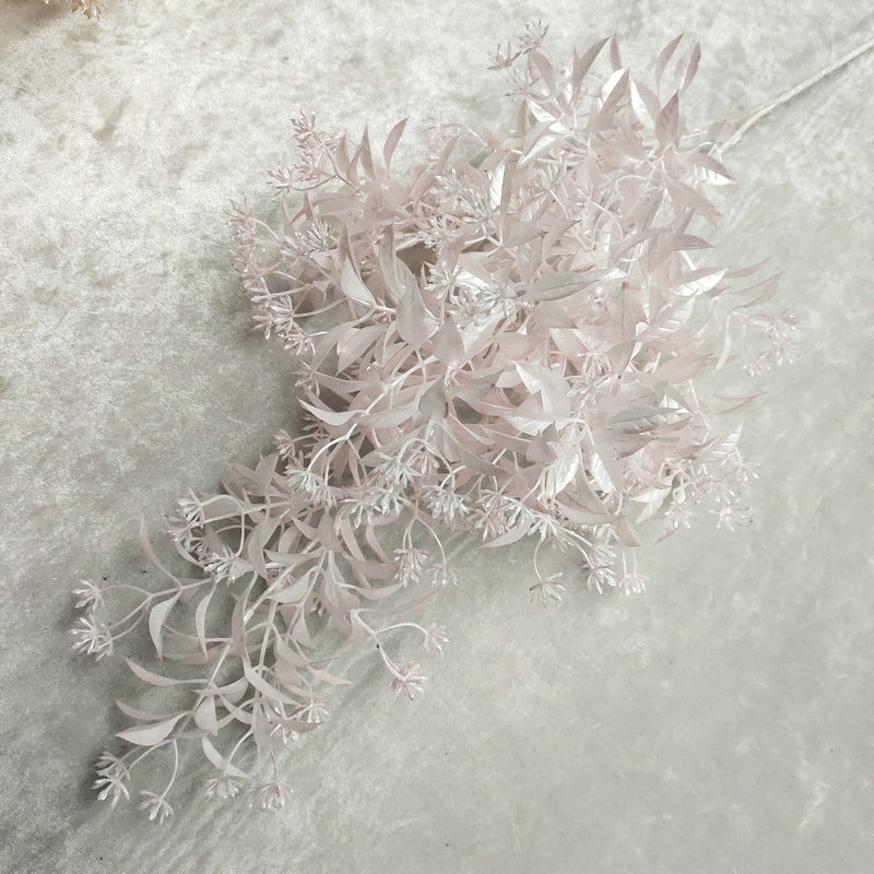 Kunststoff-Eibisch Einzelstiel, Simulation Nebelblume Wasserpflanze, Dekoration für Hochzeiten, Innenräume
