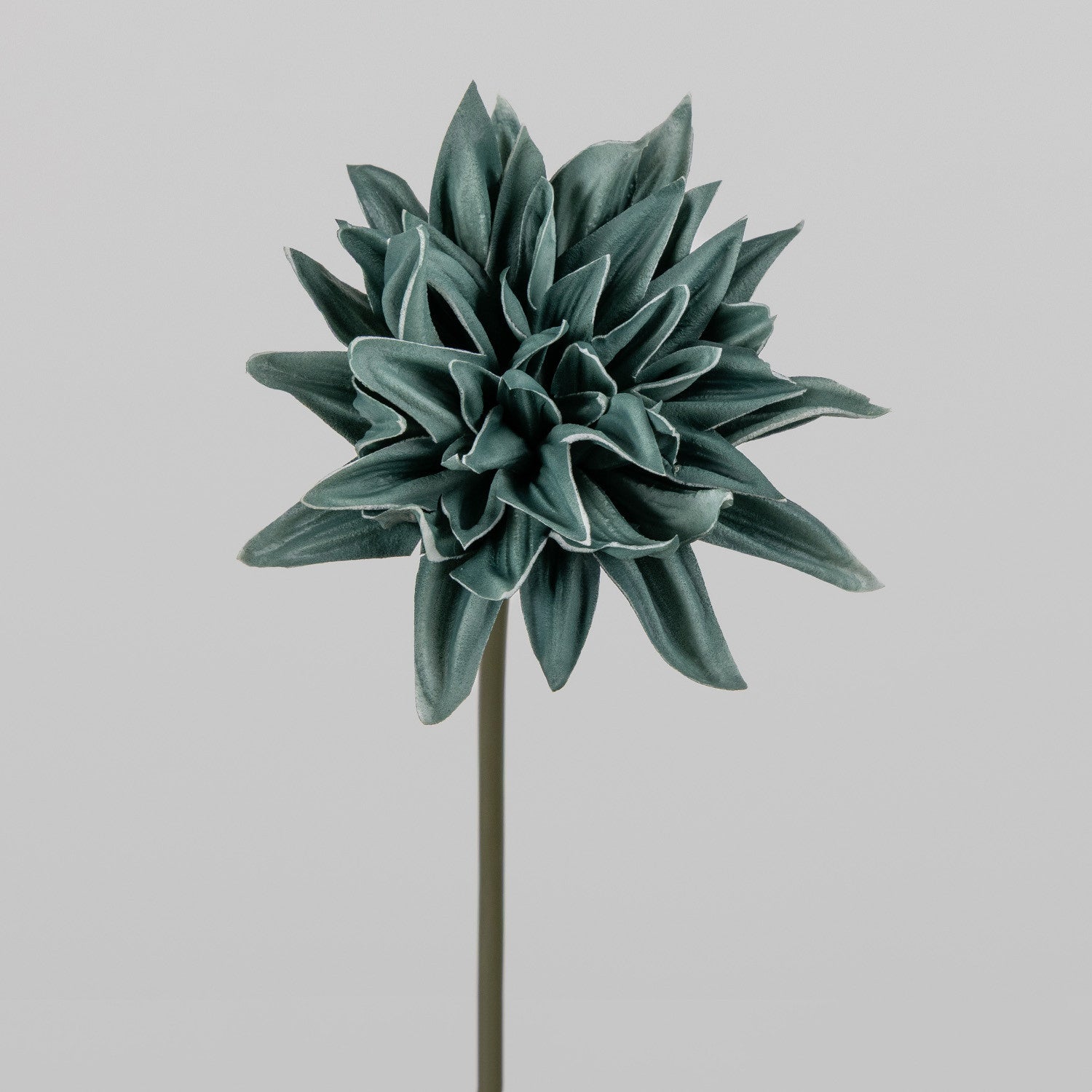 Künstliche Dahlie 37 cm, Hochwertige Stielblume in Vintage Herbstfarben, Täuschend Echte Kunstblume für Vase, Deko, Hochzeit & Gestecke