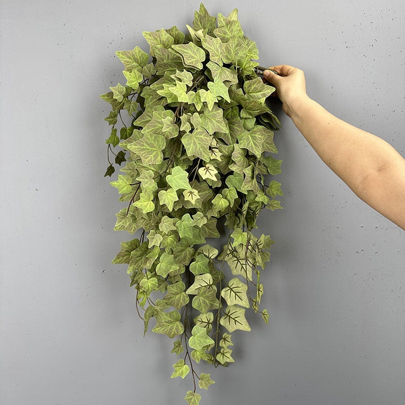 Künstlicher Efeu Hängend 2er Set, 73cm, Täuschend Echte Efeugirlande i – kunstblumenshop