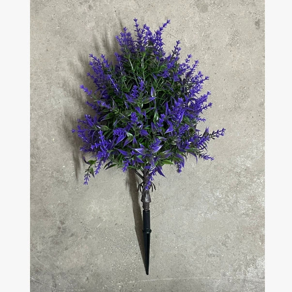 Künstlicher Boston Farn 43 cm, Täuschend echte Farnpflanze mit Erdspieß, 21 cm breit, für Zuhause, Gastronomie, Events & Grabschmuck