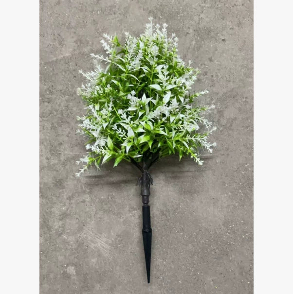 Künstlicher Boston Farn 43 cm, Täuschend echte Farnpflanze mit Erdspieß, 21 cm breit, für Zuhause, Gastronomie, Events & Grabschmuck