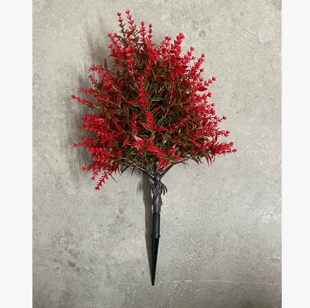 Künstlicher Boston Farn 43 cm, Täuschend echte Farnpflanze mit Erdspieß, 21 cm breit, für Zuhause, Gastronomie, Events & Grabschmuck