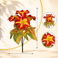 Herbstfarben Petunie Kunstblume 30" lang, realistisch, ideal für Hochzeiten, Innendekoration, Cafés, langlebig