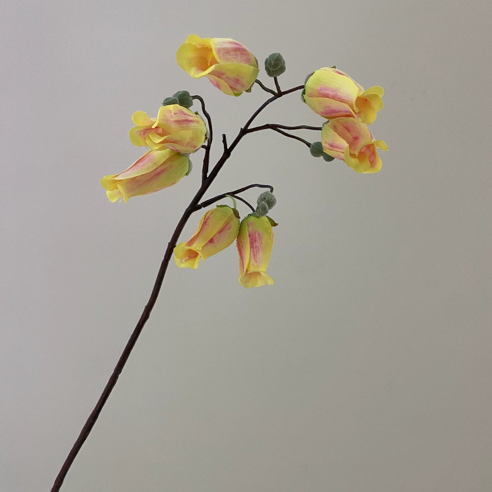 Künstliche Blumen, 70 cm, realistisch, in Weiß, Lila, Fuchsia, Gelb, Rosa – ideal für Hochzeiten, Innenraumdekoration & Cafés