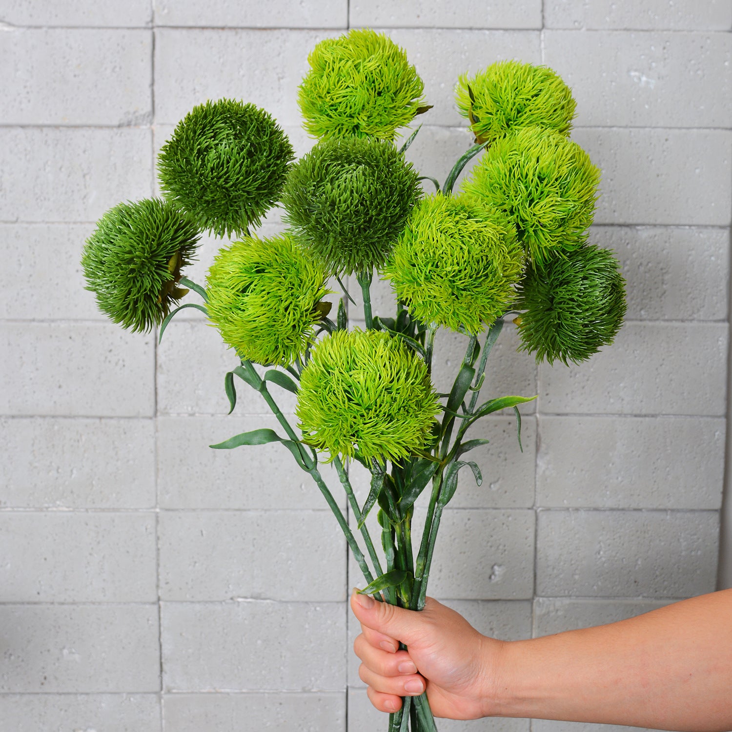Künstlicher Nelkenstiel 48 cm – Real-Touch Kunstblume für Vase, Hochzeit & Floristik
