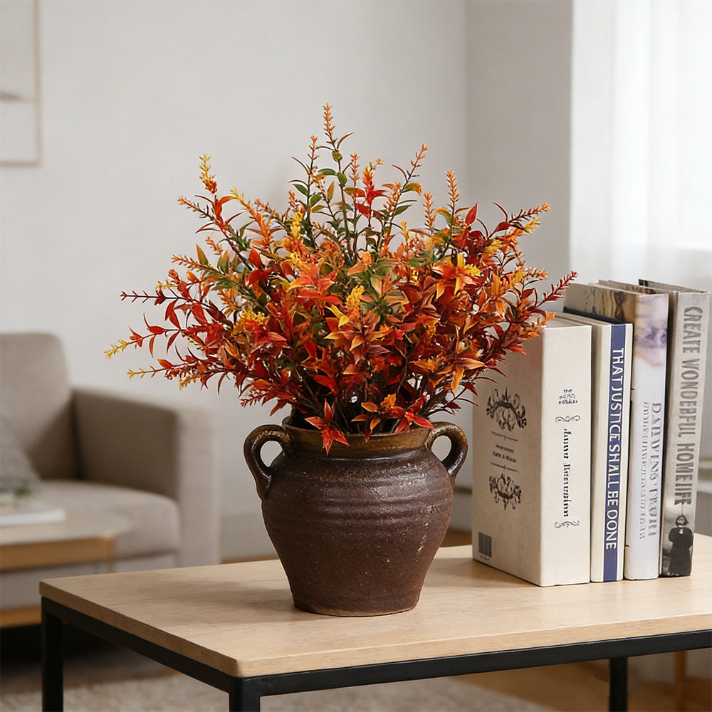 Künstlicher Lavendel 12er Set, 34 cm Herbstlicher Deko Lavendelstrauß, – kunstblumenshop