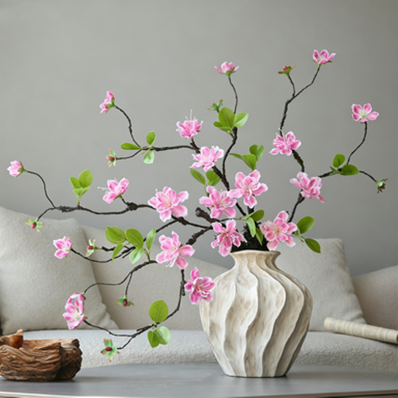 Künstlicher Tillandsien-Zweig 65 cm, Deko-Ast in realistischer Trocken – kunstblumenshop