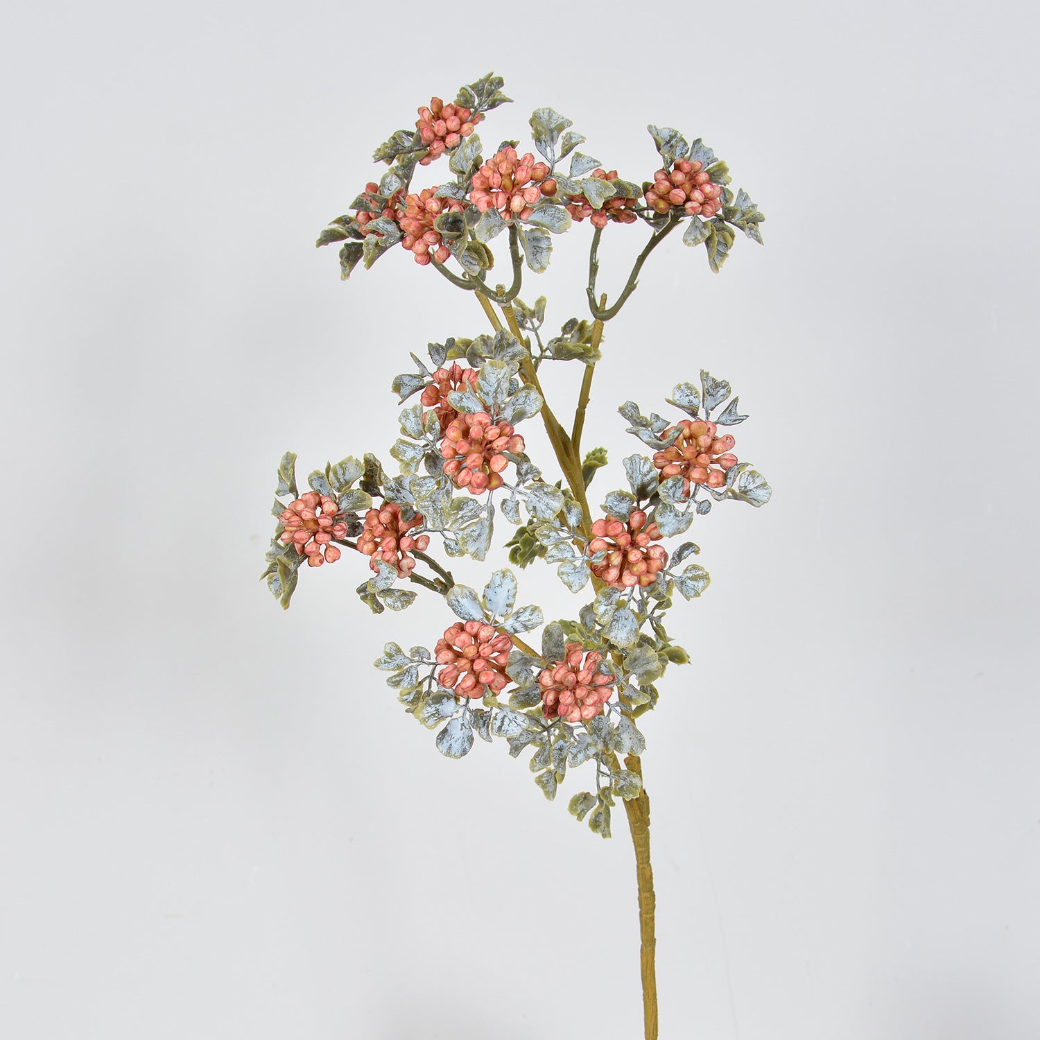 Faux-Lavendel und Beerendekoration 77 cm, realistisch, burgunderrot, ideal für Hochzeiten, Events, Café-Dekoration, langlebig und pflegeleicht