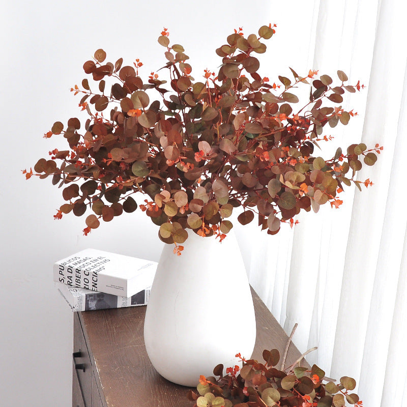 Künstliche Eukalyptus-Zweige, 75 cm, 3er-Set, langlebige Deko für Haus – kunstblumenshop