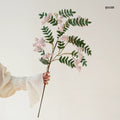Künstlicher Fliederzweig 91 cm, Langstieliger Flieder Täuschend Echt, Hochwertige Kunstblume für hohe Vasen, Hochzeit, Event & Raumdeko