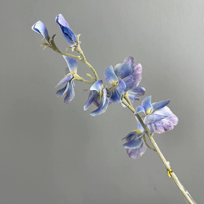 Künstliche Pea Flower 63 cm, realistische Berührung, 7 Farben, perfekt für Hochzeiten, Innendekoration, Cafés, Einzelhandel