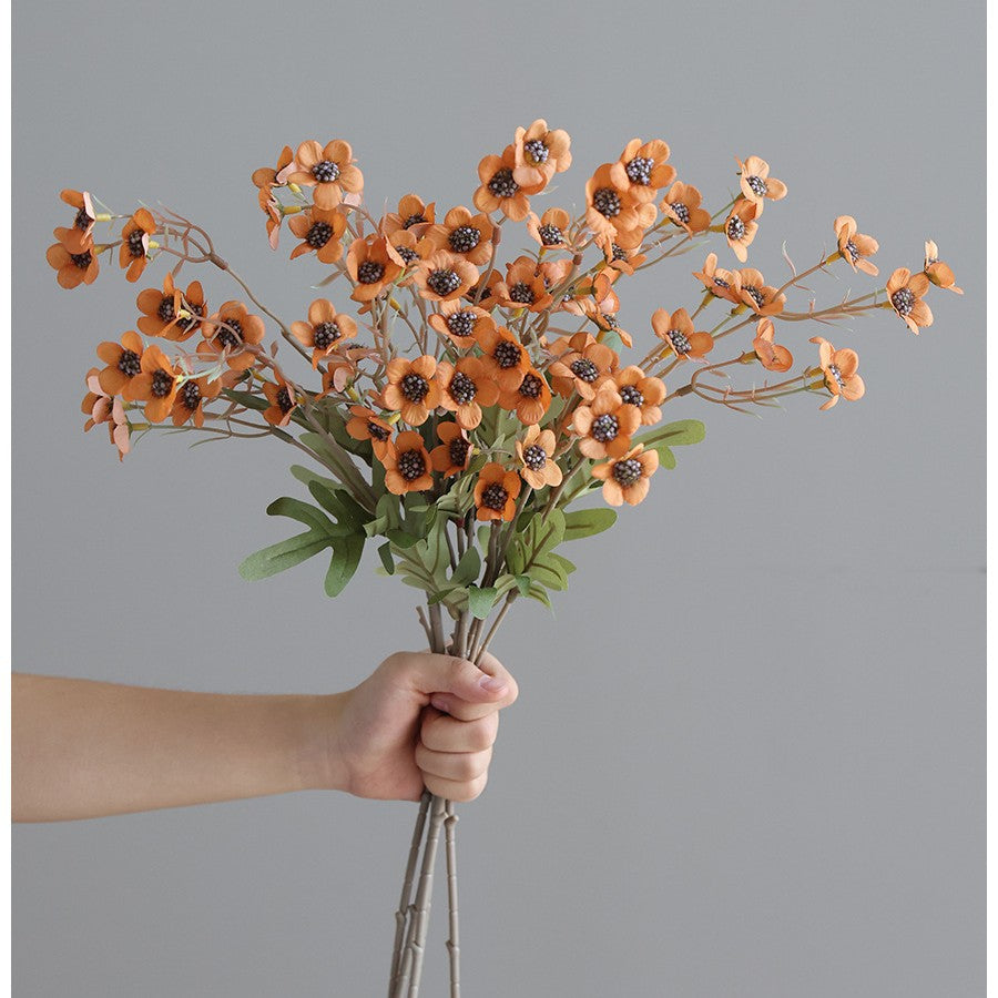 Künstliche Winterblüte 60 cm, realistisch, langlebig, ideal für Hochzeiten, Veranstaltungen, Dekoration