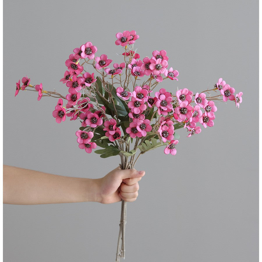 Künstliche Winterblüte 60 cm, realistisch, langlebig, ideal für Hochzeiten, Veranstaltungen, Dekoration