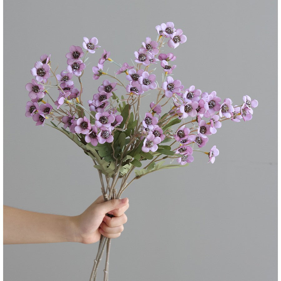 Künstliche Winterblüte 60 cm, realistisch, langlebig, ideal für Hochzeiten, Veranstaltungen, Dekoration