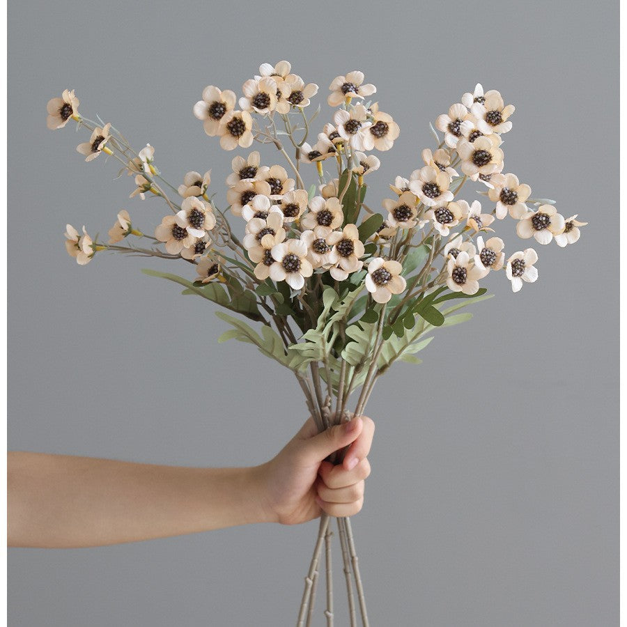 Künstliche Winterblüte 60 cm, realistisch, langlebig, ideal für Hochzeiten, Veranstaltungen, Dekoration