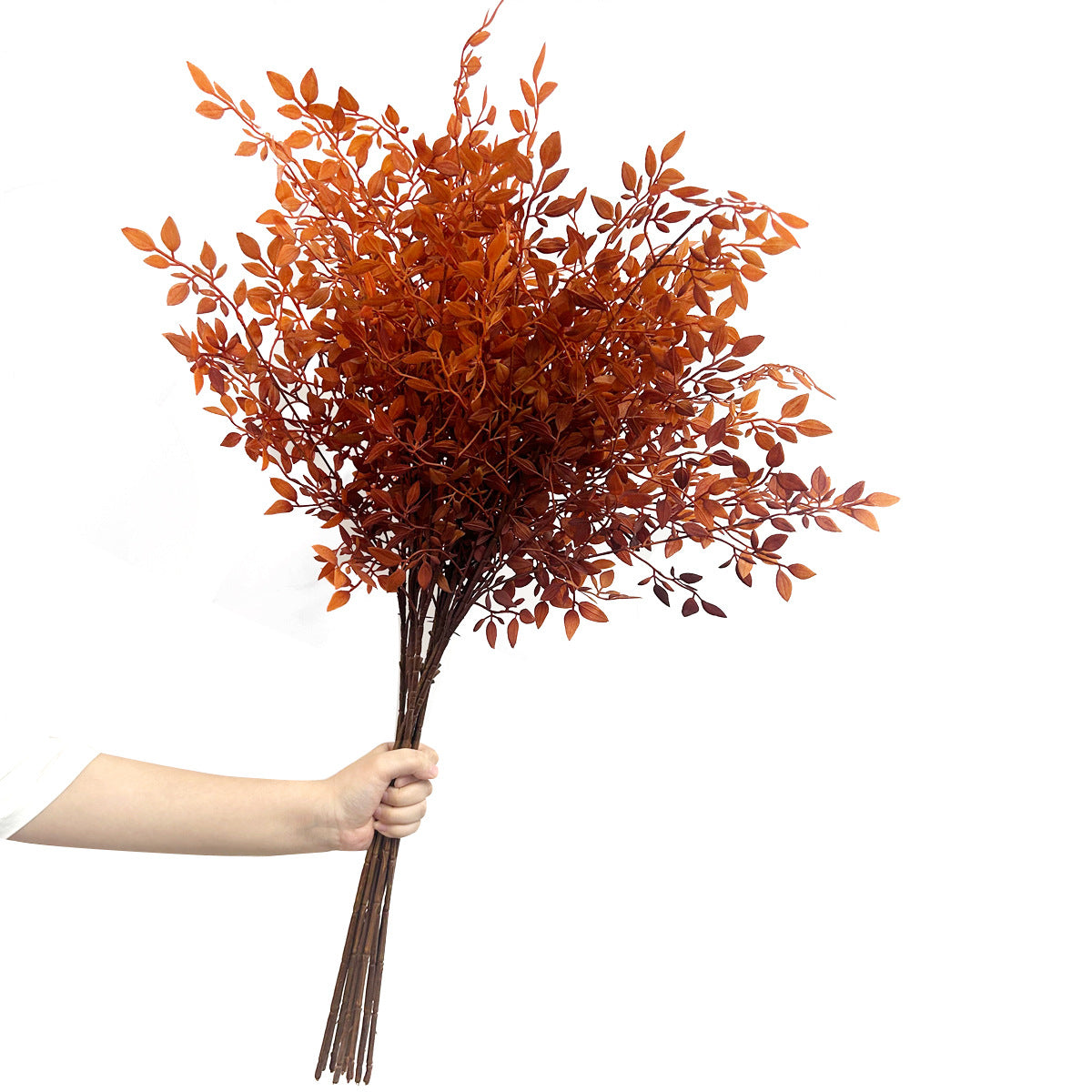 Künstliche Nandina Domestica 93 cm, realistische Optik, ideal für Hochzeiten, Veranstaltungen und Zuhause, langlebig, pflegeleicht, dekorativ